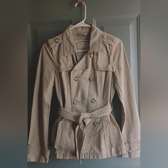 Aeropostale Jackets & Blazers - Aeropostale spring coat, neutral color; Small Petite but fits like an xs-s
